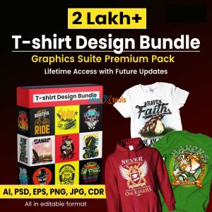 2 Lakh+ T-shirt Design Bundle