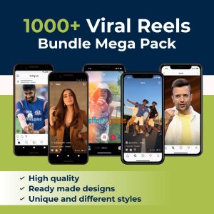 1000+ Viral Reels Bundle Mega Pack + Extra 1500 Bonus Reels